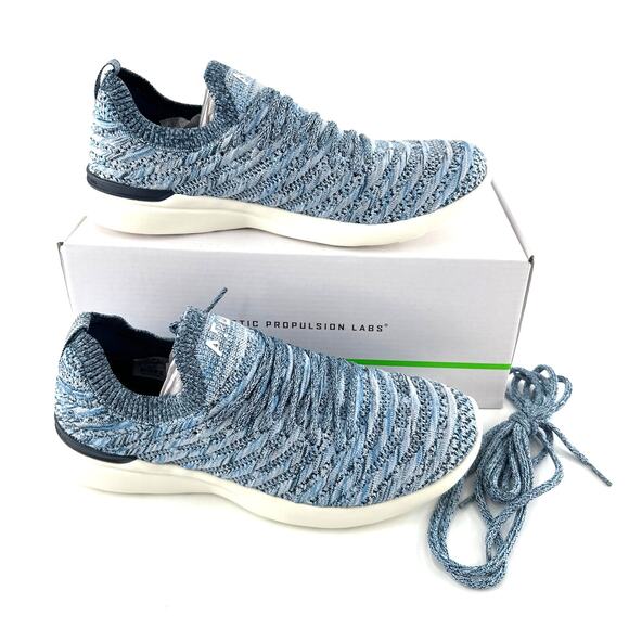 APL Men\'s Midnight Ivory Melange TechLoom Wave Sneakers Size 9 main image 5